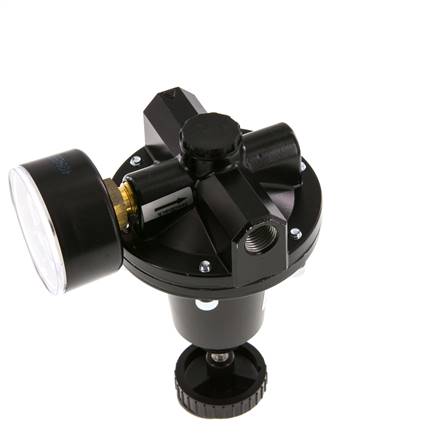 Precisie Drukregelaar G1/4'' 550l/min 0.2-7.0bar/3-102psi Zink Spuitgiet Standaard 3