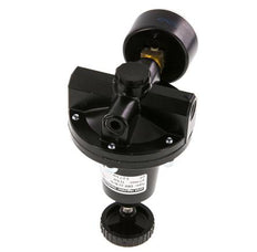 Precisie Drukregelaar G1/4'' 550l/min 0.2-7.0bar/3-102psi Zink Spuitgiet Standaard 3