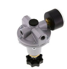 Precisie Drukregelaar G1/4'' 550l/min 0.0-1.0bar/0-14psi Zink Spuitgiet Standaard 3