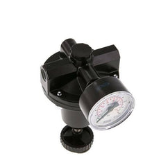 Precisie Drukregelaar G1/4'' 550l/min 0.2-7.0bar/3-102psi Zink Spuitgiet Standaard 3