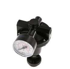 Precisie Drukregelaar G1/4'' 550l/min 0.2-7.0bar/3-102psi Zink Spuitgiet Standaard 3