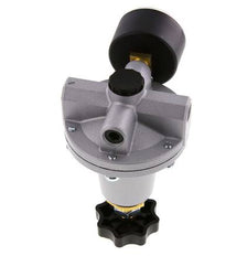 Precisie Drukregelaar G1/4'' 550l/min 0.5-10.0bar/7-145psi Zink Spuitgiet Standaard 3
