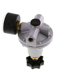 Precisie Drukregelaar G1/4'' 550l/min 0.5-10.0bar/7-145psi Zink Spuitgiet Standaard 3