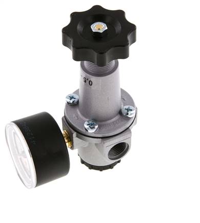 Drukregelaar G3/8'' 1000l/min 0,2-6,0bar/3-87psi Standaard 1