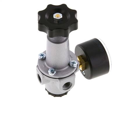 Drukregelaar G1/4'' 1000l/min 0.1-3.0bar/1-44psi Zinkspuitgietstandaard 1