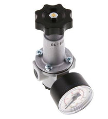 Drukregelaar G1/4'' 1000l/min 0.5-10.0bar/7-145psi Zinkspuitgietstandaard 1