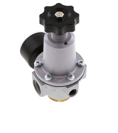 Drukregelaar G1/2'' 2100l/min 0.5-10.0bar/7-145psi Zinkspuitgietwerk Standaard 2