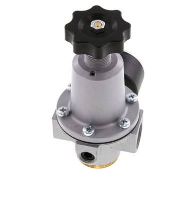 Drukregelaar G1/2'' 2100l/min 0.5-10.0bar/7-145psi Zinkspuitgietwerk Standaard 2