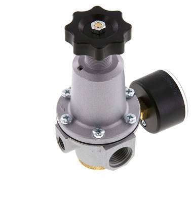 Drukregelaar G1/2'' 2100l/min 0.5-10.0bar/7-145psi Zinkspuitgietwerk Standaard 2