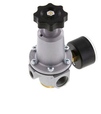 Drukregelaar G1/2'' 2100l/min 0.5-10.0bar/7-145psi Zinkspuitgietwerk Standaard 2