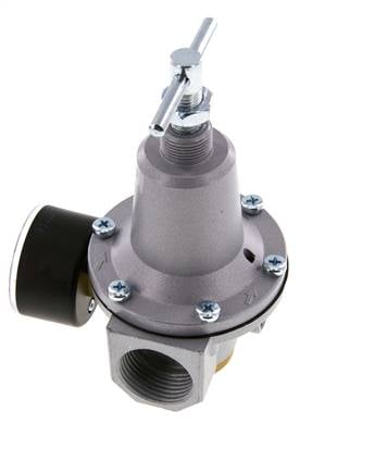 Drukregelaar G1'' 5000l/min 0.5-16.0bar/7-232psi Zinkspuitgietstandaard 3