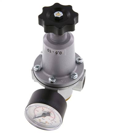 Drukregelaar G1 1/2'' 15100l/min 0.5-10.0bar/7-145psi Zinkspuitgietstandaard 7