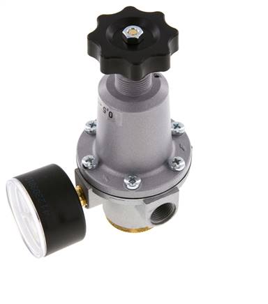 Drukregelaar G1 1/2'' 15100l/min 0.5-10.0bar/7-145psi Zinkspuitgietstandaard 7