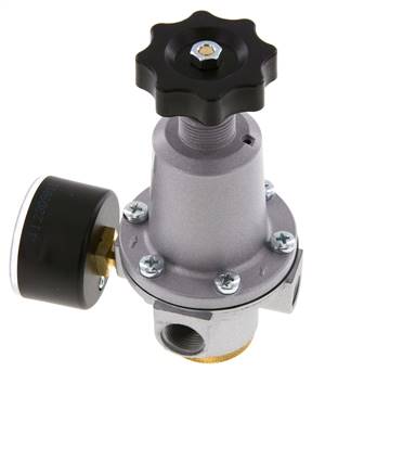 Drukregelaar G1 1/2'' 15100l/min 0.5-10.0bar/7-145psi Zinkspuitgietstandaard 7