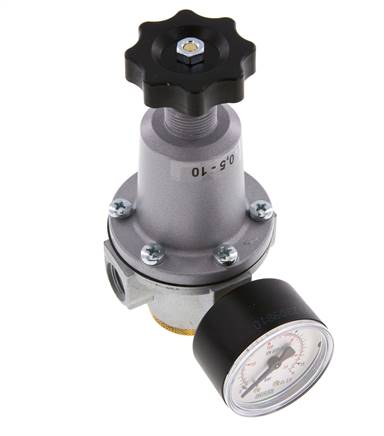 Drukregelaar G1 1/2'' 15100l/min 0.5-10.0bar/7-145psi Zinkspuitgietstandaard 7