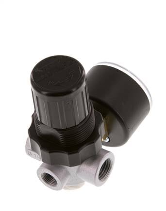 Drukregelaar G1/4'' 450l/min 0.5-10.0bar/7-145psi Zinkspuitgietstandaard 0