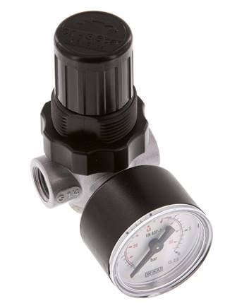 Drukregelaar G1/4'' 450l/min 0.1-3.5bar/1-51psi Zinkspuitgietstandaard 0