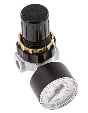 Drukregelaar G1/8'' 330l/min 0,5-10,0bar/7-145psi Standaard 0
