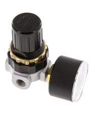 Drukregelaar G1/4'' 330l/min 0.5-10.0bar/7-145psi Zinkspuitgietstandaard 0