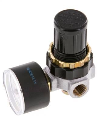 Drukregelaar G1/4'' 330l/min 0.5-3.0bar/7-44psi Zinkspuitgietstandaard 0