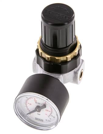 Drukregelaar G1/8'' 330l/min 0,5-10,0bar/7-145psi Standaard 0