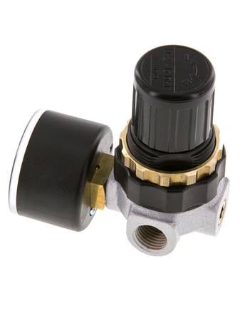 Drukregelaar G1/4'' 330l/min 0.5-6.0bar/7-87psi Zinkspuitgietstandaard 0