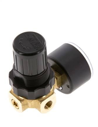 Drukregelaar G1/8'' 330l/min 0,5-16,0bar/7-232psi Standaard 0