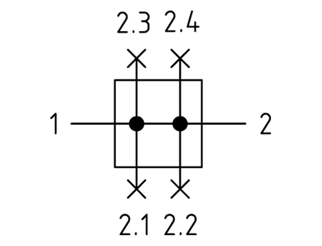 Distributeur G1/2 11000 l/min Multifix 2
