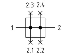 Distributeur G1/2 11000 l/min Multifix 2