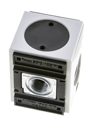 Verdeler G3/8 1250 l/min met terugslagklep Futura 1