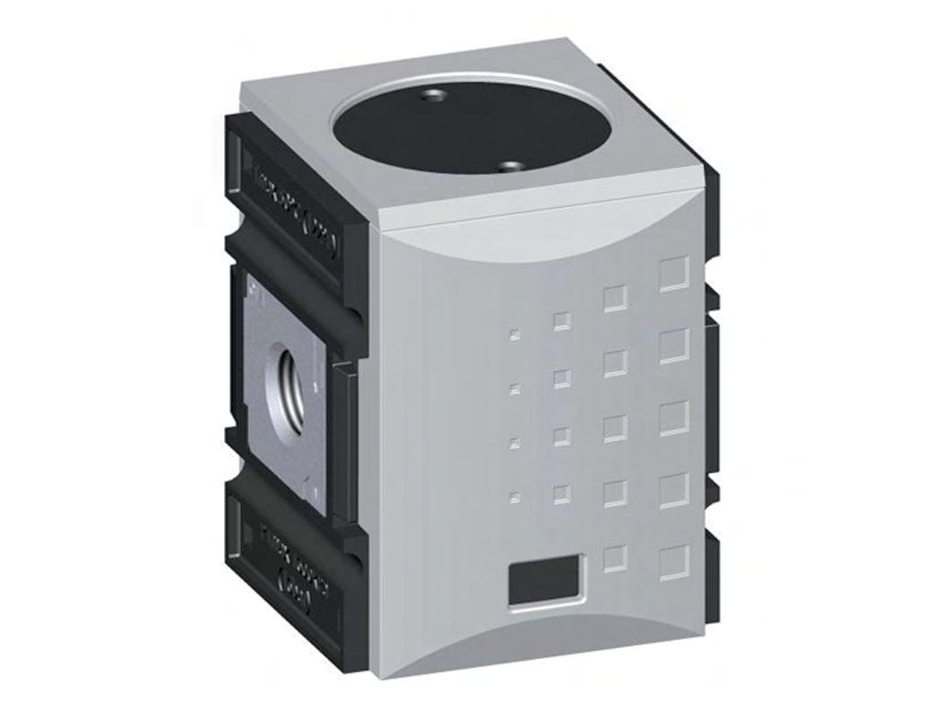 Verdeler G3/8 1250 l/min met terugslagklep Futura 1