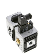 Soft-start Ventiel 1/4'' 24VDC 1300l/min Futura 1