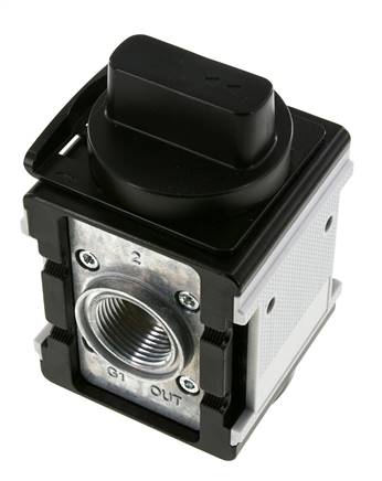 3/2 Kogelkraan G1 25000 l/min Multifix 4