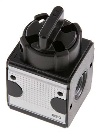 3/2 Kogelkraan G1/4 2800 l/min Multifix 1