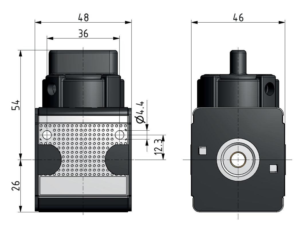 3/2 Kogelkraan G1/4 2800 l/min Multifix 1