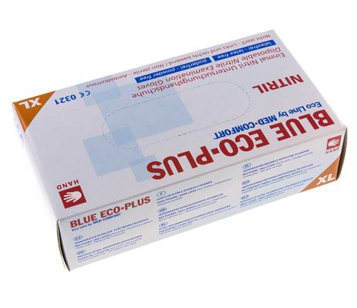 Wegwerphandschoenen Poedervrij Nitril Maat XL (100 Stuks) Covid