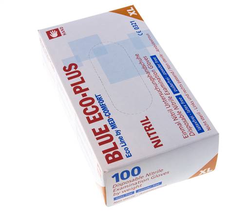 Wegwerphandschoenen Poedervrij Nitril Maat XL (100 Stuks) Covid