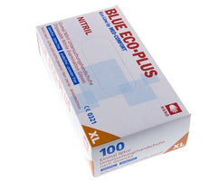 Wegwerphandschoenen Poedervrij Nitril Maat XL (100 Stuks) Covid