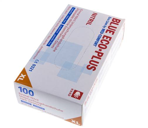 Wegwerphandschoenen Poedervrij Nitril Maat XL (100 Stuks) Covid