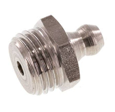 Rechte Smeernippel RVS R 1/4 Inch DIN 71412
