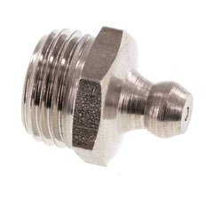 Rechte Smeernippel RVS R 1/4 Inch DIN 71412