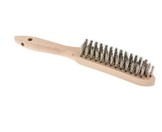 Lessmann RVS Staalborstel 4 Rijen