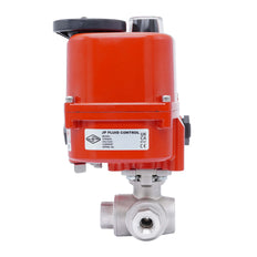 Rp 3/8'' T-Port 3-Weg RVS Modulerende Elektrische Kogelkraan 24 V AC/DC