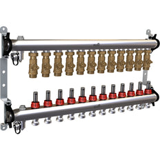 Belimo Verdeelstuk 12 X Zonekleppen 24VAC/DC 75s 2-10V 1Nm IP40 Aansluitklem EM-ECQ-12F/CQ24A-SR-T