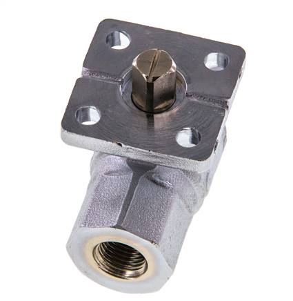 G1/4'' Messing Kogelkraan 2-weg ISO-boven PN40 - BL2BA