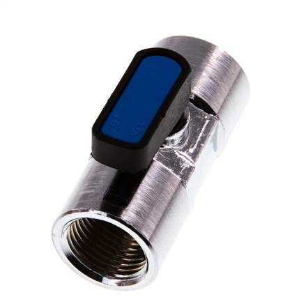 Rp 3/8 inch 2-Weg Messing Mini-Kogelkraan Compact EN331 Gas 20 Bar