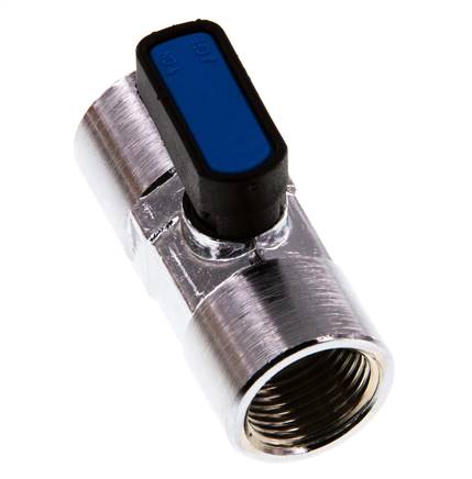 Rp 3/8 inch 2-Weg Messing Mini-Kogelkraan Compact EN331 Gas 20 Bar