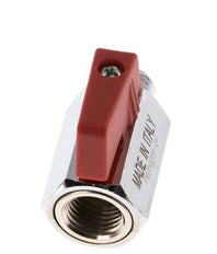 Buiten x Binnendraad G 1/4 inch 2-Weg Messing Mini-Kogelkraan 15 Bar