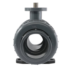 63mm 2-Weg PVC Kogelklep ISO-Top Aansluiting - 614 - VDL