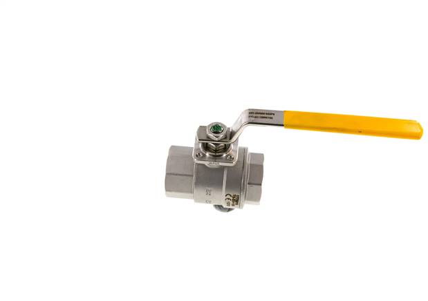 Rp 1-1/4 inch Gas 2-Weg RVS Kogelkraan